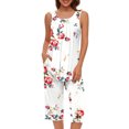 thumbnail image 1 of Baikeli Clearance Tunic for Women Two Piece Outfits for Women Plus Size Suits Striped Tops Drawstring Waist Pants Jogger Sets with Pockets Two Piece Sets for Women, 1 of 7