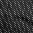 thumbnail image 1 of oneOone Velours Noir Tissu Minimal Rétro Pièce de Couture Tissu Imprimé par la Cour 58 Pouces de Large, 1 of 5