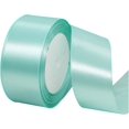 thumbnail image 1 of ORUYROP 1-1/2 Inch Wide Double Face Satin Ribbon-25 Yards，Gift Bag Decoration Wedding Chair Back Handmade Bow (Bright blue), 1 of 7