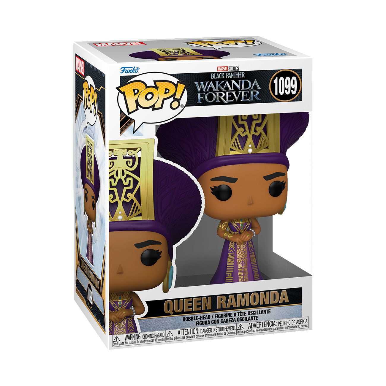 Funko Pop! Marvel Studios’ Black Panther: Wakanda Forever - Queen Ramonda Vinyl Bobblehead