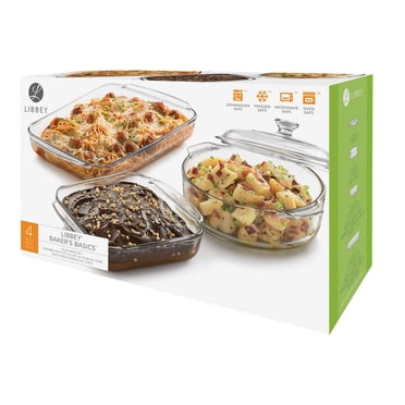 Libbey Glass Bakeware set/4