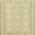 thumbnail image 1 of Ahgly Company Indoor Square Abstract Brown Gold Oriental Area Rugs, 5' Square, 1 of 6