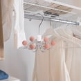 thumbnail image 1 of Multipurpose Space Saving Hangers For Closet 360° Swivel Closet Hangers Purse Organizer Hat Holder Belt Organizer Tie Rack Bra Hanger Handbag Organizer Scarf Hanger For Closets, 1 of 4