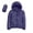 Dark Blue, variant on HBFAGFB Winter Coats for Women Lightweight Hooded Windproof Slim Fit Warm Down Jackets Light Purple Size XL