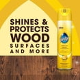 thumbnail image 3 of Pledge® Furniture Polish Spray, Shines and Protects, Lemon Scent, 275g, 275g, 3 of 5