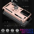 thumbnail image 4 of Étui Classique avec Béquille pour Samsung Galaxy S23 5G, Support Anneau de Caméra Intégré Ajustable, Protection de Qualité Militaire, Étui Arrière en Acrylique Résistant aux Rayures avec Anneau, Étui Samsung S23, 4 of 6