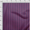 thumbnail image 2 of oneOone Silk Tabby Fabric Madras Check Printed Craft Fabric BTY 42 Inch Wide, 2 of 4