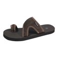 thumbnail image 2 of IUJSOY Womens Flip Flops Clip Toe Ring Flat Sandals Comfortble Yoga Mat Mesh Beach Slippers Slides, 2 of 9