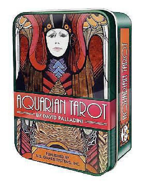Tarot du Verseau dans une Boîte Métallique