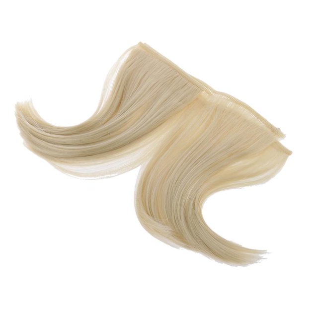 15x100cm DIY Welf Frange Cheveux Beige, 15 x 100cm