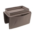thumbnail image 1 of Table d'Accoudoir de Canapé, Plateau de Rangement Intelligent Durable pour Canapé pour la Maison Café, 1 of 8