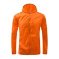 thumbnail image 2 of Aodebiao Manteau de Pluie Ultraléger pour Femmes – Manteau de Randonnée Imperméable et Respirant avec Capuchon Ajustable / Polyester à Séchage Rapide pour la Course, les Déplacements et les Voyages, 2 of 4