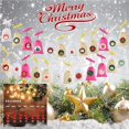 thumbnail image 4 of Christmas Gift Bag Set Christmas Creative Non-woven Cloth Gift Bag Set Christmas Tree Decoration Candy Bag with Clips Stickers Rope for Home Garden Store, 4 of 9