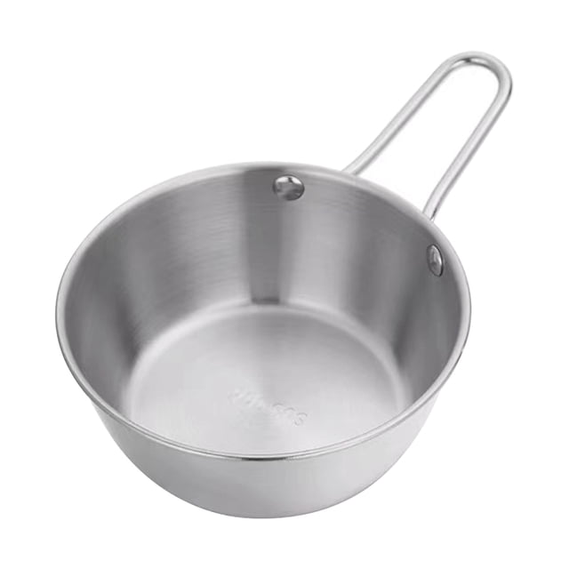 Dvkptbk un Bol d'Assaisonnement pour Assiettes de Cuisson et Collations avec Poignée, Bol de Riz Doré, Bol à Vin Chaud et Froid, Bol à Vin de Riz en Acier Inoxydable Kitchen Essentials