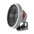 thumbnail image 1 of Elodie Wall Mount Fan Oscillating Fan Easy Installation Convenient Multi Function High Speed Wind with RC for Bedroom Base Home Indoor Gray, 1 of 8