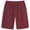 Wine, variant on LOVZFMLL Men's Casual Shorts, Relaxed Fit Solid Color Home Wear Shorts for Men, Sports Workouts Running Basketball Jogger Shorts Black 3XL