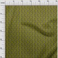 thumbnail image 2 of oneOone Viscose Chiffon Fabric Leaves & Paisley Block Print Fabric BTY 42 Inch Wide, 2 of 4