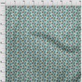 thumbnail image 3 of oneOone Polyester Lycra Fabric Leaves & Floral Block Fabric Prints By Yard 56 Inch Wide, 3 of 4