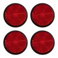 thumbnail image 1 of 4Pcs Bike Reflector Bike Lamp Reflector Plastic Reflector Warning Reflector Bike Supplies, 1 of 8