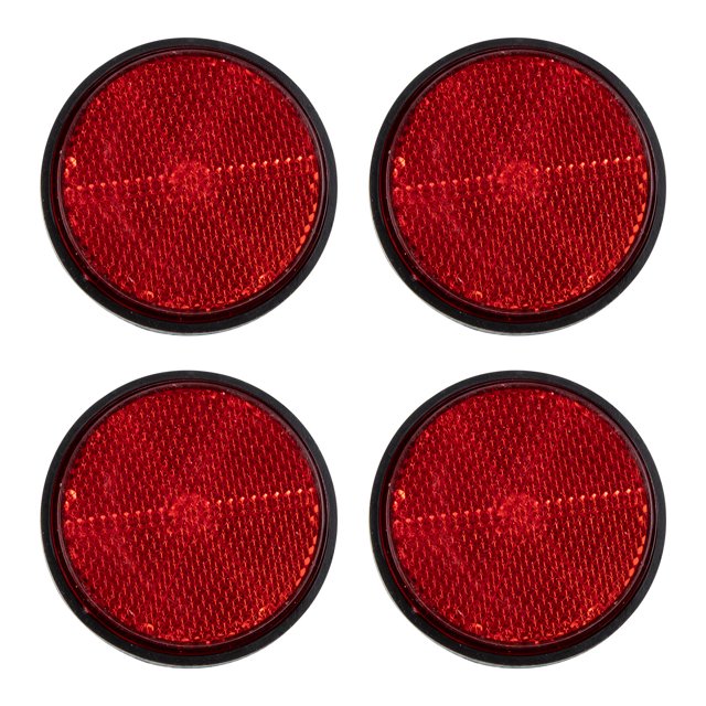 4Pcs Bike Reflector Bike Lamp Reflector Plastic Reflector Warning Reflector Bike Supplies