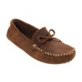 thumbnail image 2 of Minnetonka Men's Original Cowhide Driving Moccasin,Brown Ruff,9 M US, 2 of 4