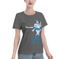 thumbnail image 2 of Women's Basic Short Sleeve T-Shirt Sailor Moon Mizuno Ami, 2 of 6