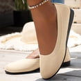 thumbnail image 2 of Mepaouo Ballerines à Bout Rond pour Femmes, Chaussures Plates Confortables, Mocassins Habillés à Enfiler pour Dames, Mary Jane, 2 of 9