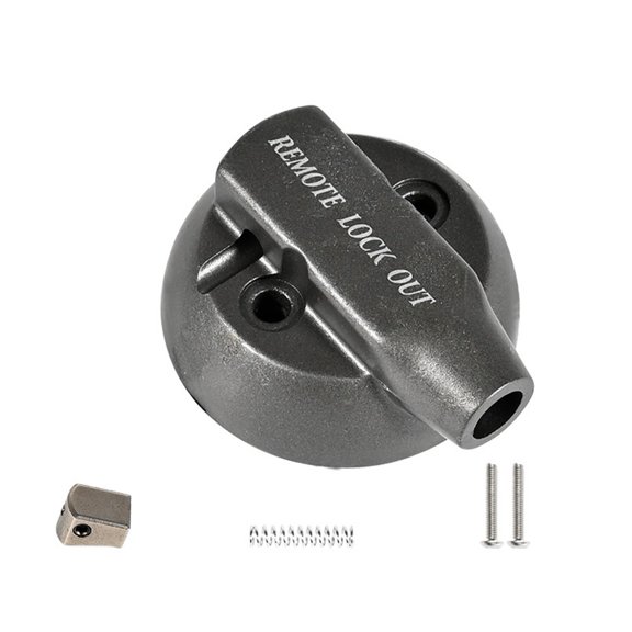 Switch Cap Kit Remote Lock Out Part Black Aluminum Alloy C:33.5x10.6mm 13g For SR Suntour XCM/XCR/RAIDON/EPICON