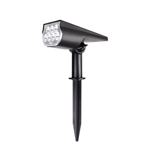 TIMIFIS Solar Light Bright Solar Spotlights, Solar Outdoor Lights 2-in-1 Wireless Solar Lights for Yard Garden Flag Pool Patio Porch Walkway （1Pack） Lighting & Ceiling
