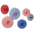 thumbnail image 2 of Stars & Stripes Fabric Bunting (Pack of 6), 2 of 2