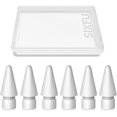 thumbnail image 1 of LinQingQ 6 PCS Replacement Pencil Tips for Apple Pencil, Durable iPencil Tip Nibs Accessories for iPad Pro/Apple Pencil Pro/USB-C/ 1st Gen/ 2nd Generation (Replacement), 1 of 1