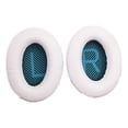 thumbnail image 1 of Maoww Coussinets d'Oreille Coussin Antibruit Gaming Protection Auditive Oreillette Gamer Pièces de Réparation Remplacement pour Bose QC35 Écouteurs Blanc+bleu, 1 of 7