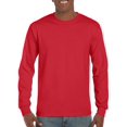 thumbnail image 1 of Gildan T-Shirt à Manches Longues DryBlend pour Hommes, P, Rouge, 1 of 2