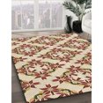 thumbnail image 3 of Ahgly Company Tapis d'Intérieur Lavables en Machine, Rectangle Transitionnel Doré Blond Doré, 8' x 12'', 3 of 7