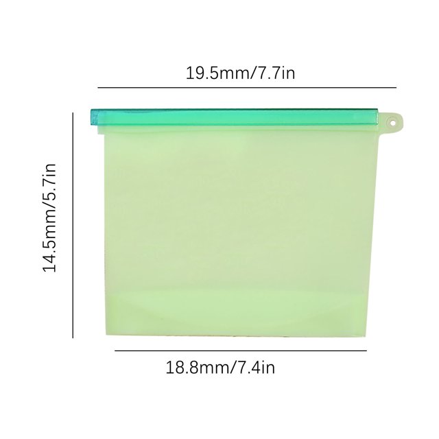 Rbaofujie Plastic Storage Bins Fresh-Keeping Bag Portable Self Sealing Bag Sealing Bag Food Storage Bag Rice Container