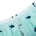 thumbnail image 4 of TopLLC Mens Shorts, Man Shorts Men Fashion Casual Drawstring Elastic Gradient Printing Design Beach Shorts, 4 of 8