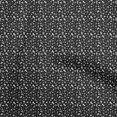 thumbnail image 1 of oneOone Rayon Black Fabric Floral Sewing Material Print Fabric By The Yard 56 Inch Wide, 1 of 5