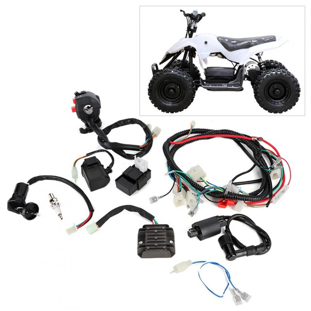 Accessoire Atv, Accessoire Quad Stable et Durable, Adapté pour Motowork Atv Quad Bike 200-300cc Compatible Foxico Fit Atomik