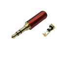 thumbnail image 1 of 1Pcs 3.5Mm Audio Connector 3 Poles Headphone J Ack Male Plug Repair Adapter, 1 of 6