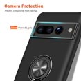 thumbnail image 4 of [PST] Google Pixel 7 Pro Étui Anneau, Étui Hybride Magnétique avec Béquille et Support Anneau Invisible, 4 of 5