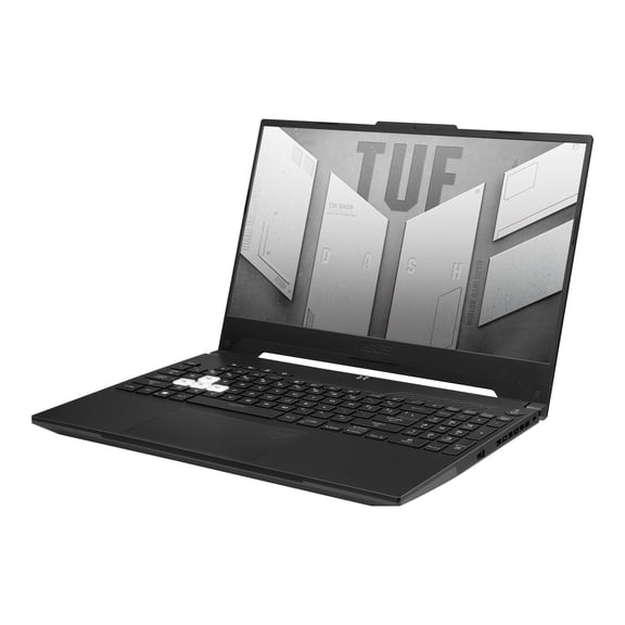 ASUS TUF Dash F15 FX517ZE-ES73 - Intel Core i7 - 12650H / up to 4.7 GHz - Win 11 Home - GF RTX 3050 Ti  - 16 GB RAM - 512 GB SSD NVMe - 15.6" 1920 x 1080 (Full HD) @ 144 Hz - Gigabit Ethernet - Wi-Fi 6 - off black