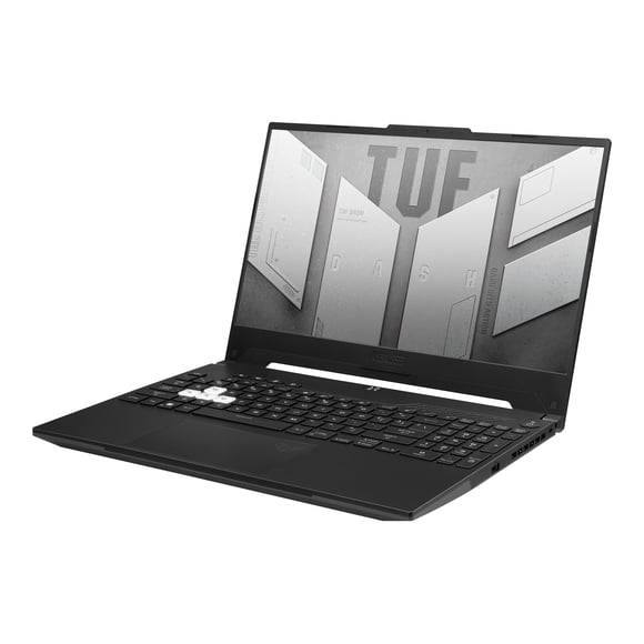 ASUS TUF Dash F15 FX517ZE-ES73 - Intel Core i7 - 12650H / up to 4.7 GHz - Win 11 Home - GF RTX 3050 Ti - 16 GB RAM - 512 GB SSD NVMe - 15.6" 1920 x 1080 (Full HD) @ 144 Hz - Gigabit Ethernet - Wi-Fi 6 - off black