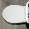 thumbnail image 4 of EASTINSoft Close Foam Toilet Seat Heavy Duty Padded Round Easy To Clean Comfortable For Heavy People, 4 of 8