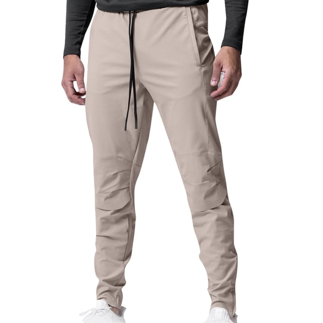 FAIWAD Mens Cargo Sweatpants Drawstring Elastic Waist Jogger Pants Sports Trousers with Pockets