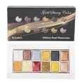 thumbnail image 2 of Metal Colour Watercolor Paint, Solid Watercolor Paint Metallic Color System  for Coloring Writing for Painting Manicure, 2 of 7