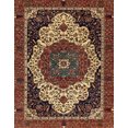 thumbnail image 1 of Ahgly Company Indoor Rectangle Abstract Red Abstract Area Rugs, 5' x 7', 1 of 6