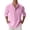 R-Red, variant on 2025 Men Shirts Mens Spring Loose Stand Shirts Men Collar Solid Color Pocket Fresh Clean Threads Men Long