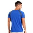 thumbnail image 3 of Jowowha Mens UPF 50+ UV Rash Guard Sun Protection Swim Shirt Quick Dry Athletic Running Fishing T-shirt Blue L, 3 of 7