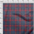 thumbnail image 2 of oneOone Silk Tabby Fabric Tartan Check Print Sewing Fabric BTY 42 Inch Wide, 2 of 4