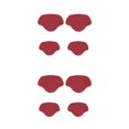thumbnail image 2 of kurtrusly Adjustable Shoe Heel Pad Insoles for High Heels Customizable Heel Repair Stick wine red 2Set, 2 of 6